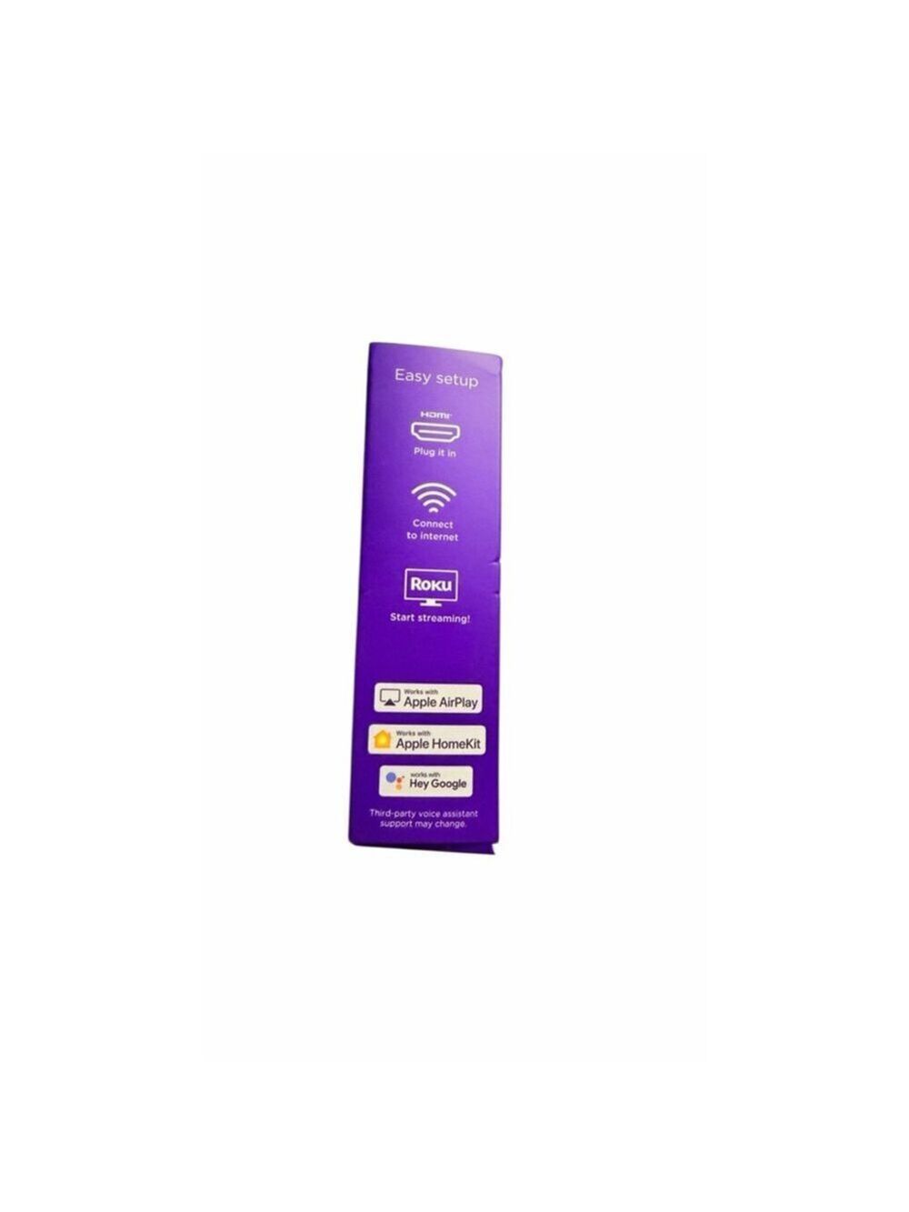 NEW Roku Streaming Stick 4K 3820R2 HDR Voice Remote Unopened Box - Picture 2 of 5